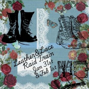 Like this post to Follow THE LEATHER & LACE RAID TRAIN